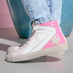 NEVER WORN BRAND NEW SHU SHOP SNEAKERS